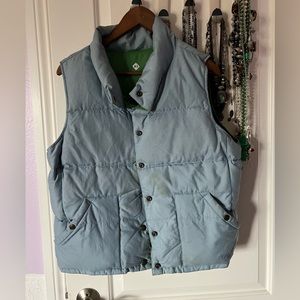 Light Blue Puffer Vest